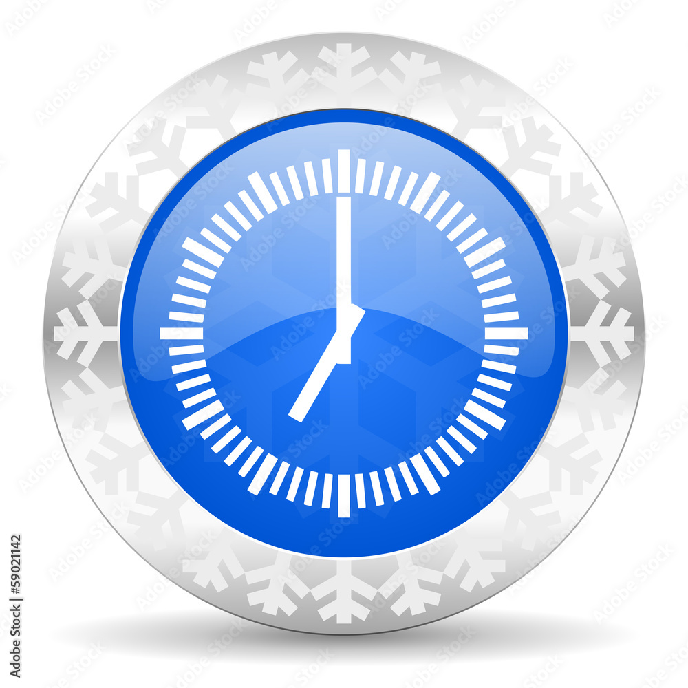 time christmas icon
