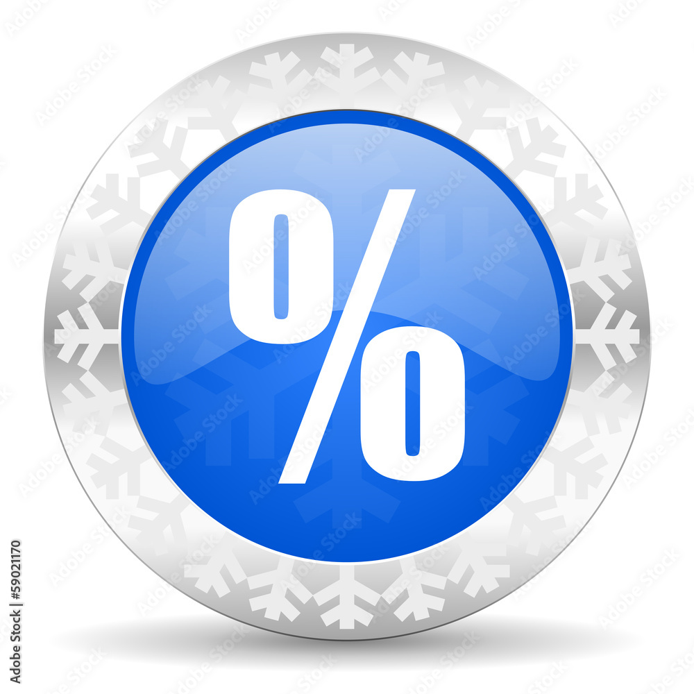 percent christmas icon percent christmas icon