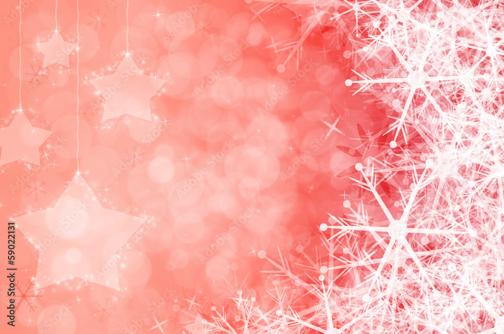 Red christmas background with snowflake. Red christmas background with snowflake.