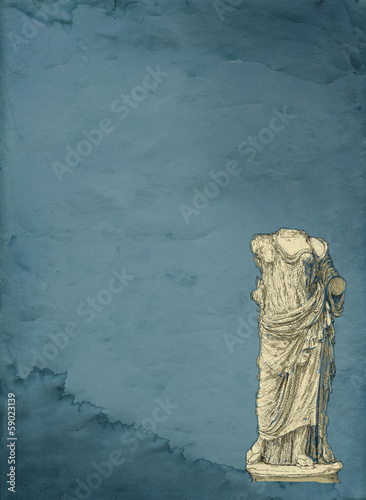 Roman sdulpture illustration