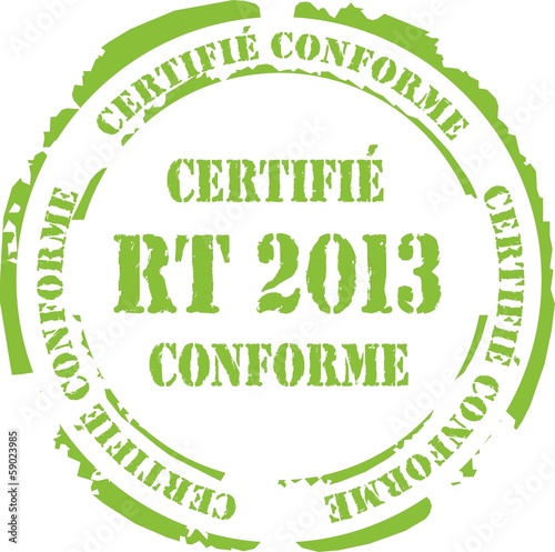 tampon certifié conforme rt 2013