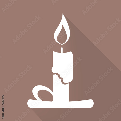 Candle web icon