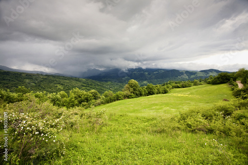 Obraz na płótnie Mountain landscape w salonie