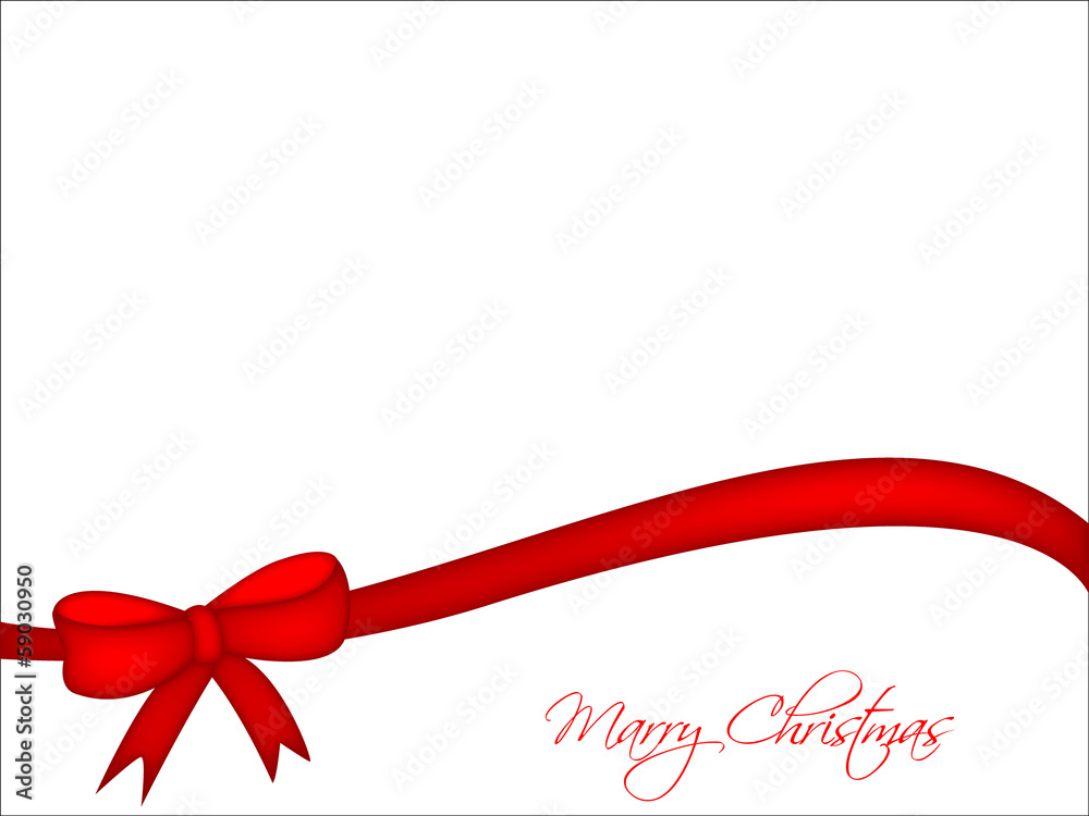 Schleife - Merry Christmas