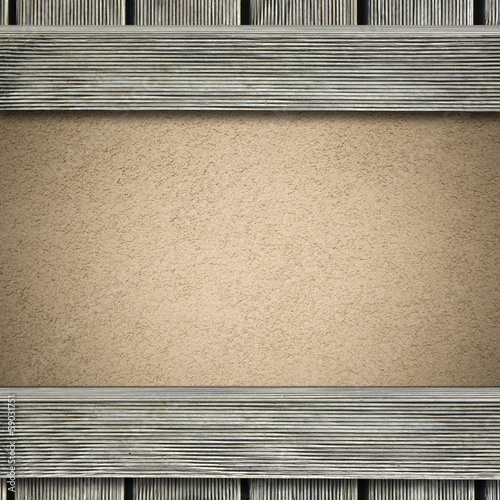 Wooden frame background