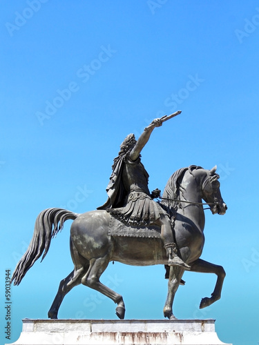 statue de louis XIV    Montpellier
