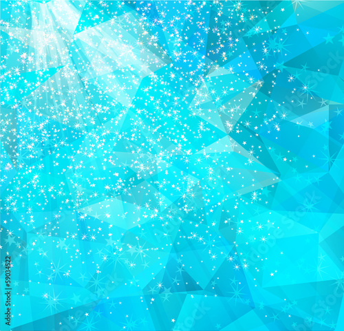 Abstract background with stars. Vector illustration, EPS 10
