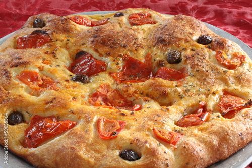 focaccia barese photo