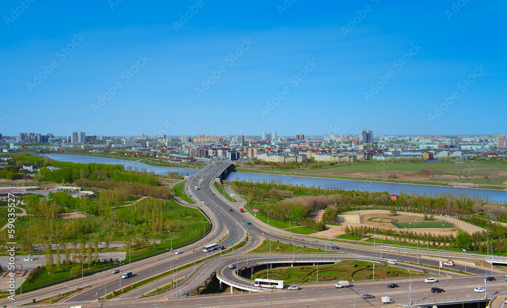 Astana. General view of the city