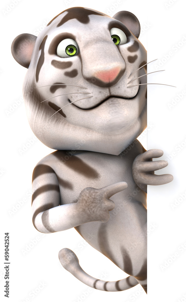 Naklejka premium Tiger