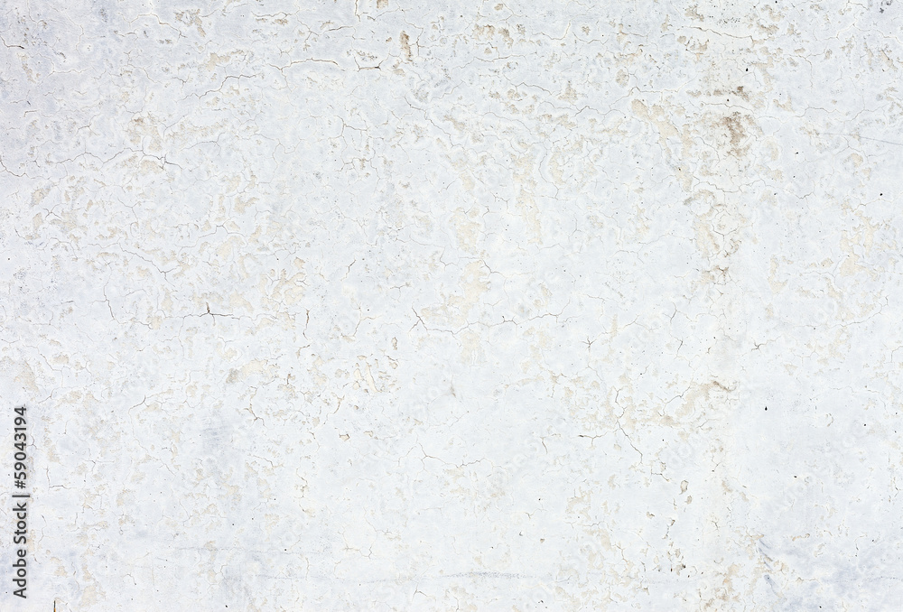 Grungy white concrete wall background