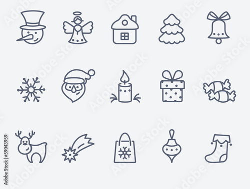 Christmas icons
