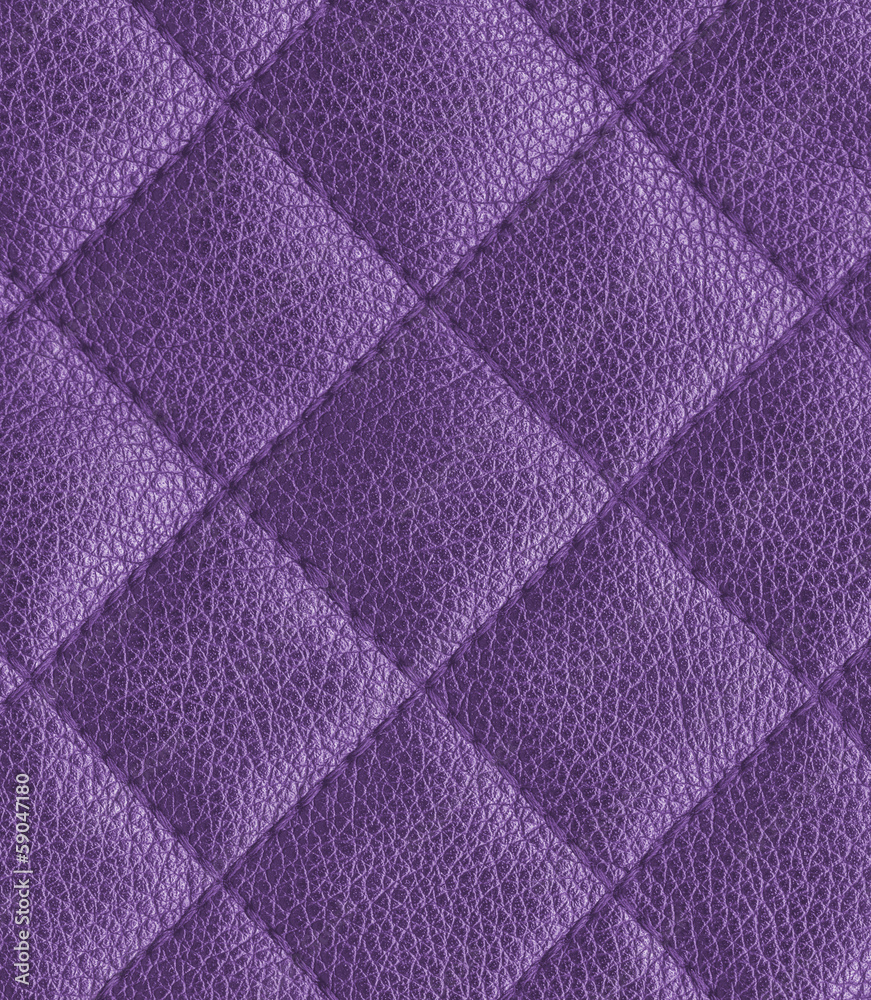 Fototapeta premium plaid lilac leather texture,stitch.
