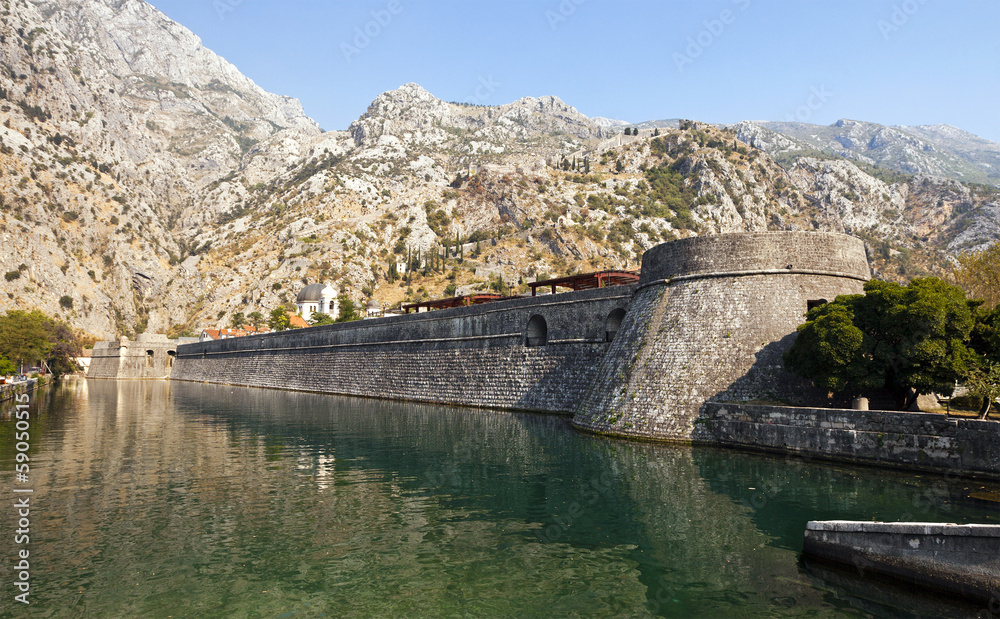 fortress. Kotor, Montenegro