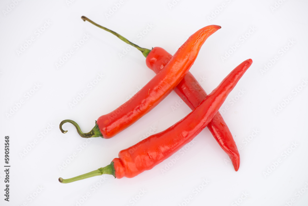 Chili Pepper with isolate background