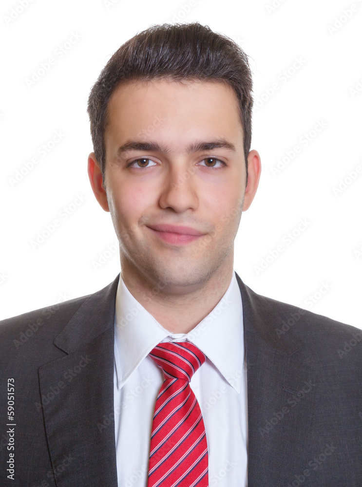 Portrait eines jungen Geschäftsmannes Portrait eines jungen Geschäftsmannes