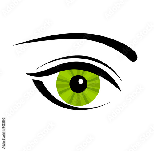 Green eye