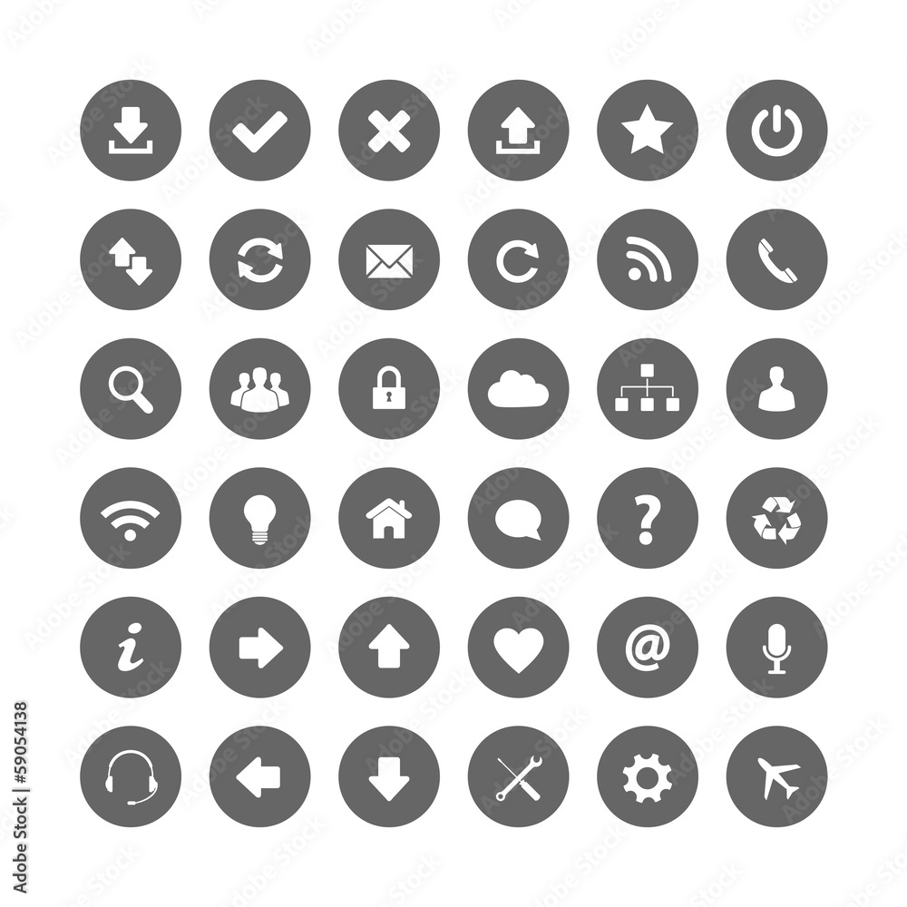 Web icons Web icons