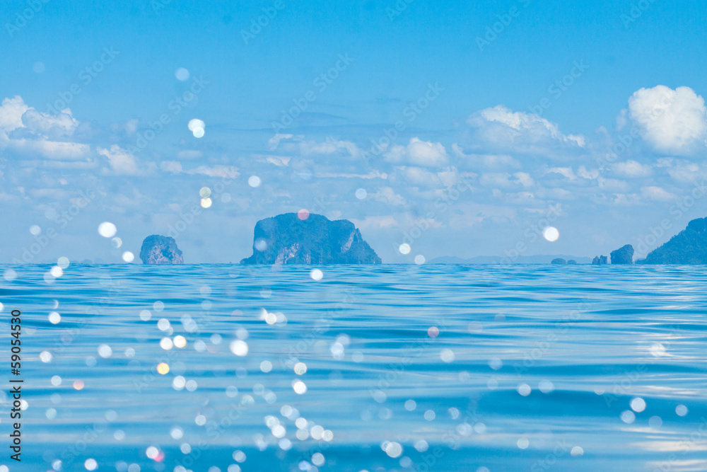 Fototapeta premium îles de la mer d'Andaman, Thaïlande