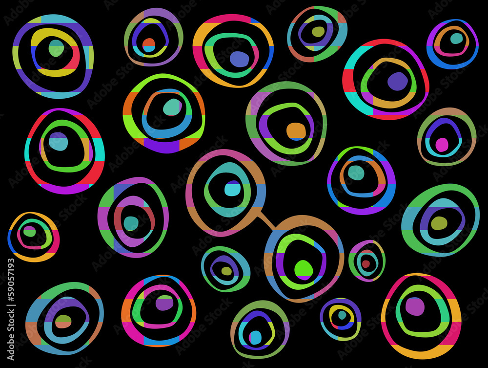 Colored abstract pattern Colored abstract pattern
