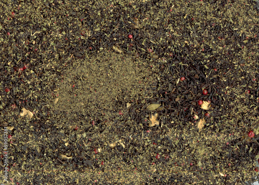 Obraz premium Indian masala tea as background