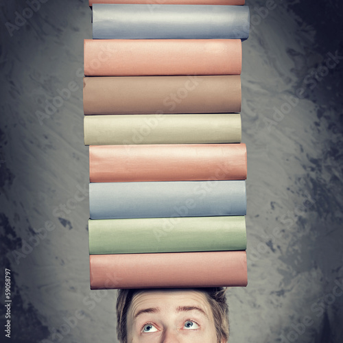 Stack of Books photo