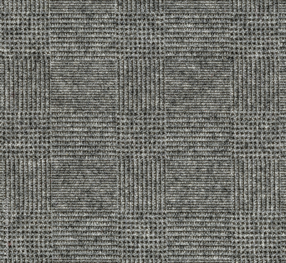 grey fabric plaid texture.closeup grey fabric plaid texture.closeup
