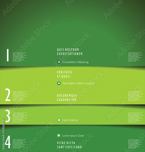 Modern green design template