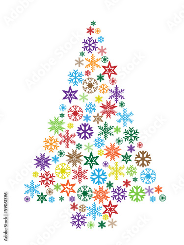 Tannenbaum bunt