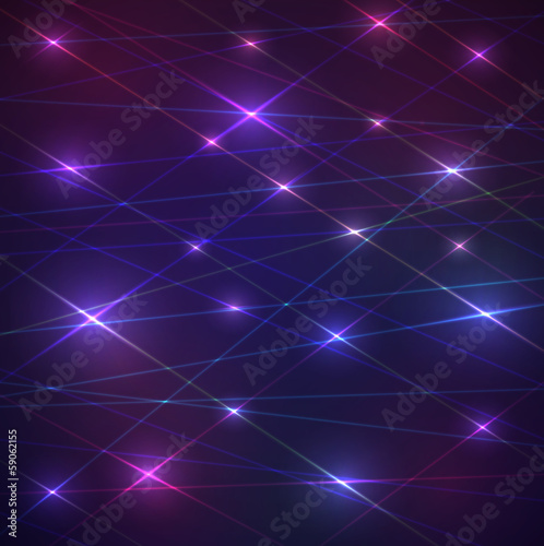 Laser glowing background