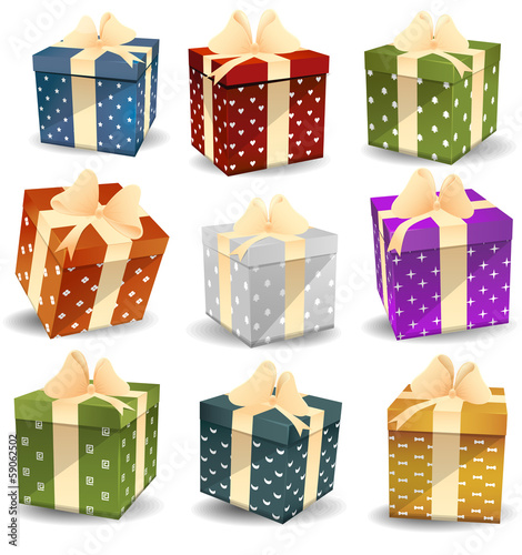 Colorful gifts