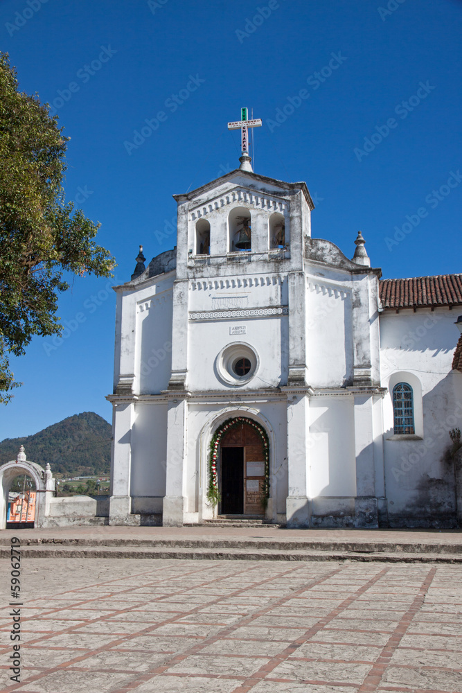 Zinacantan church, Chiapas, Mexico Zinacantan church, Chiapas, Mexico