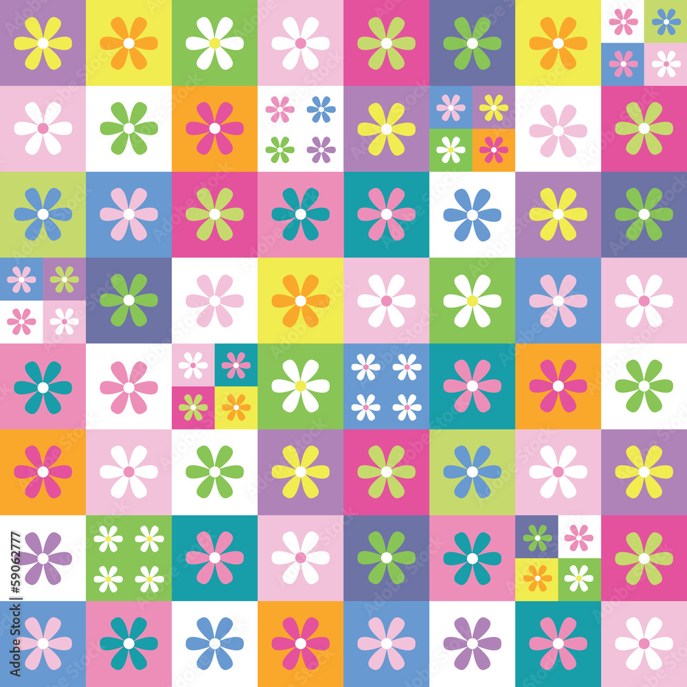 colorful flowers collection pattern colorful flowers collection pattern