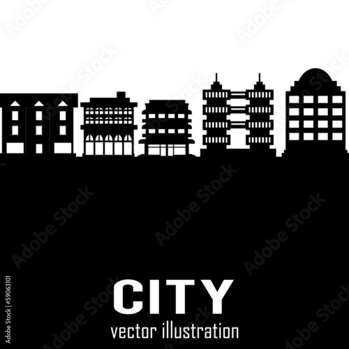 Buildings silhouettes
