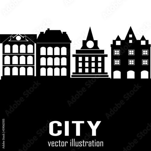 Buildings silhouettes