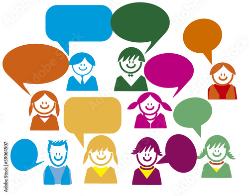  Children talk
