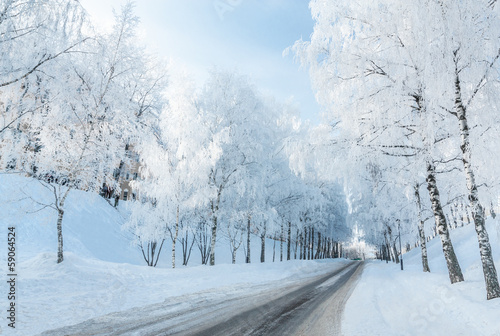 Winter road