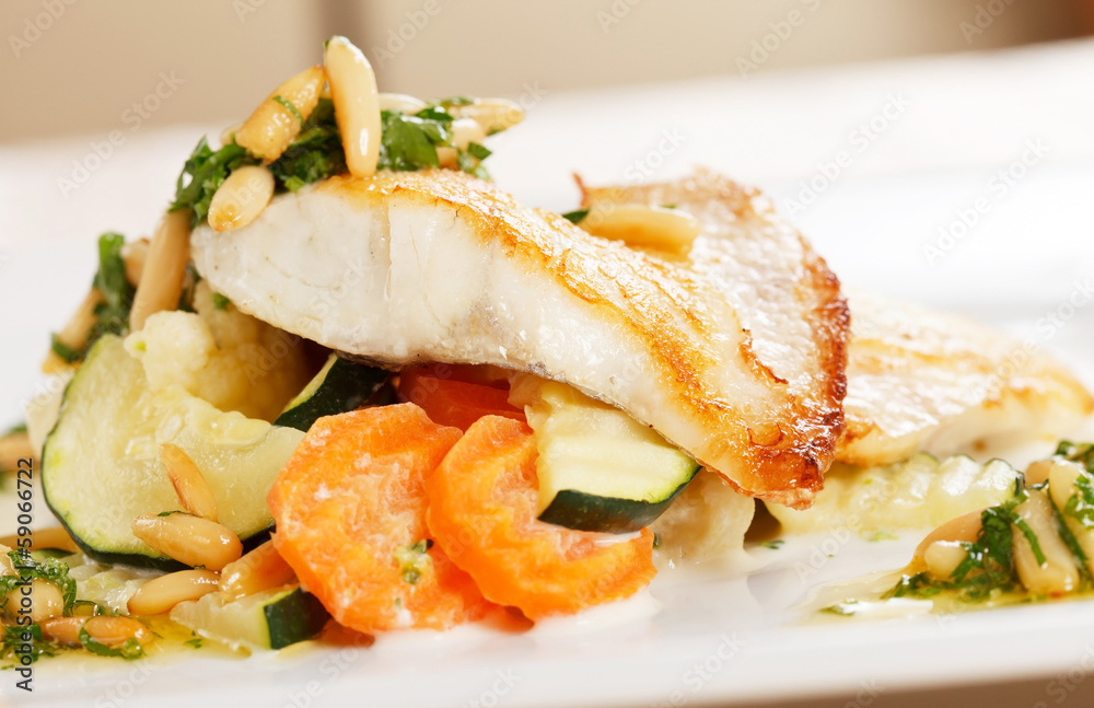 fish with vegetables fish with vegetables