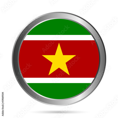 Free Download Suriname flag button. - GFXLoad