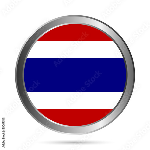 Thailand flag button. Free Download Thailand flag button. - GFXLoad