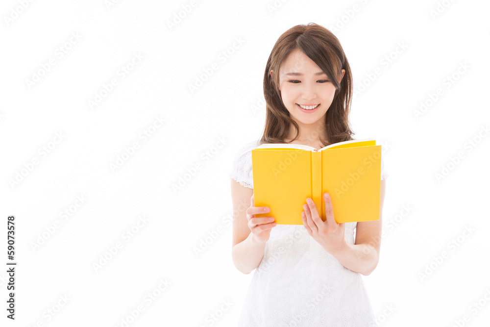 本を読む女性 本を読む女性