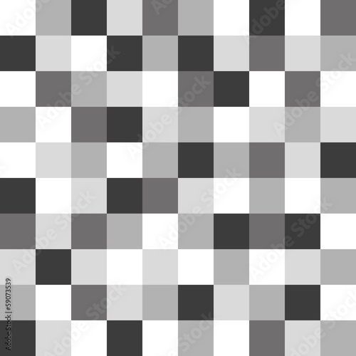 Greyscale mosaic pattern