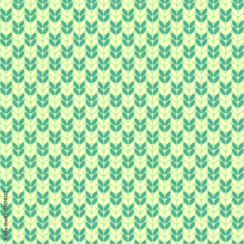 Illustration seamless knitted pattern.
