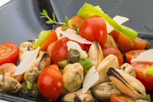 Mussells salad photo