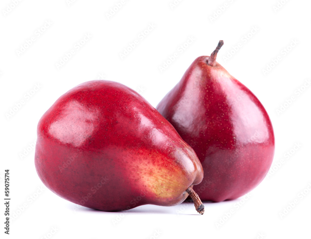 red ripe pears red ripe pears