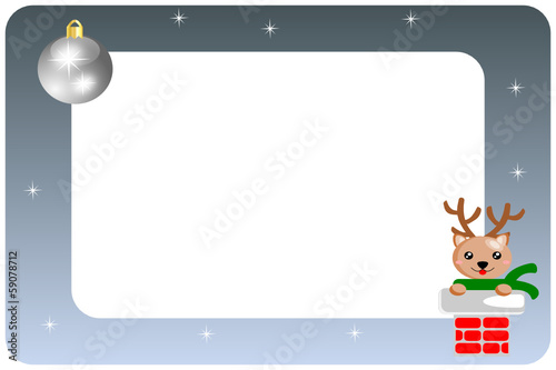 Quadro di natale per foto