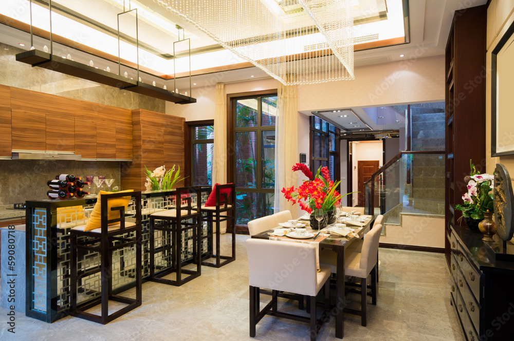 luxury dining room