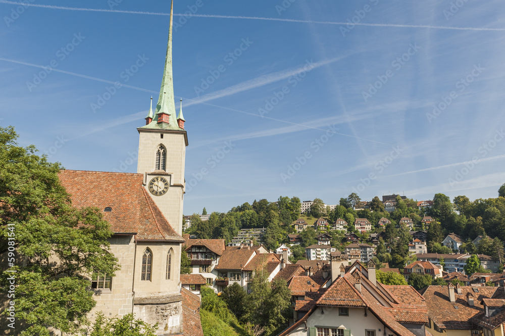 Bern, Altstadt, Nydeggkirche, historisch, Schweiz