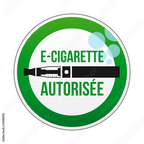 E-cigarette autorisée