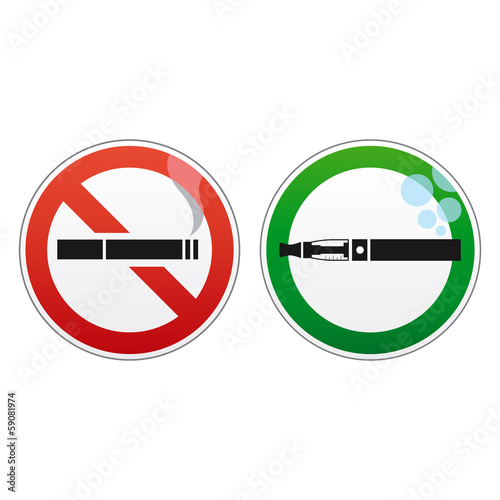 Cigarette interdite, e-cigarette autorisée
